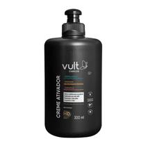 Creme Ativador Vult Cabelos Ondulados,Cacheados e Crespos 300ml