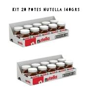 Creme Avelã Nutella Kit 20 Potes de 140gr Ferrero