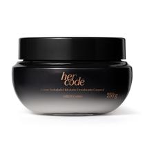 Creme Aveludado Hidratante Desodorante Corporal Her Code 250g