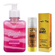 Creme beijável Sweet Glow Dessensibilizante Cliv Gold Kit