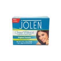 Creme Bleach Jolen Regular clareia o excesso de cabelo escuro 118mL Creme Bleach Jolen Regular clareia o excesso de cabelo escuro 118mL