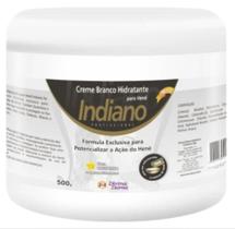 Creme branco indiano 500g pote divina dama Creme branco indiano 500g pote divina dama
