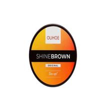 Creme Bronzeador Shinebrown Hidratante Sunless auto-hidratante sem sol com ingredientes naturais.