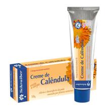 Creme Calêndula Rosto Corpo 50G Schraiber Creme Calêndula Rosto Corpo 50G Schraiber