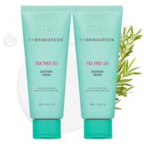 Creme calmante BRING GREEN Tea Tree Cica 100mL (pacote com 2) Creme calmante BRING GREEN Tea Tree Cica 100mL (pacote com 2)