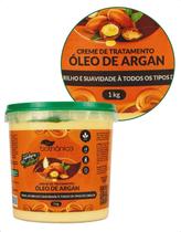 Creme Capilar Óleo de Argan 1kg Tok Bothânico Sem Sal Recuperação Profunda Hidratação Proteção