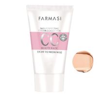 Creme CC FarmAsi Color Control com acabamento natural 50mL SPF25+