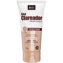 Creme Clareador Bio Soft Virilha Axilas Gengibre Chinês 120g Uniformiza Tom