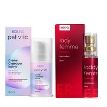 Creme Clareador Corporal Perfume Feromonios Lady Femme Kalya