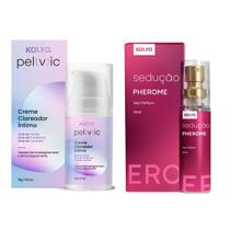 Creme Clareador Corporal Perfume Feromonios Sedução Kalya