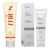 Creme Clareador Dermosex e Lubrificante Hidrata Neutro MIVS