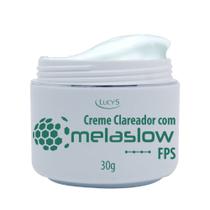Creme Clareador Facial De Manchas Escuras e Com Protetor Solar 30 FPS - Prevenção Contra Melasma com Melaslow 30g Lucys.
