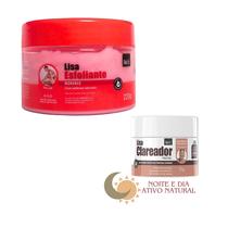 Creme Clareador Facial + Esfoliante Morango Corpo E Rosto Creme Clareador Facial + Esfoliante Morango Corpo E Rosto
