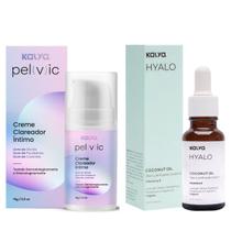 Creme Clareador Íntimo Virilha Coxa Óleo de Coco Puro Hyalo