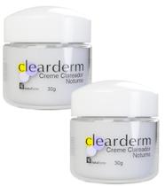 CREME CLAREADOR NOTURNO CLEARDERM 30gr NATUFLORES 2un CREME CLAREADOR NOTURNO CLEARDERM 30gr NATUFLORES 2un