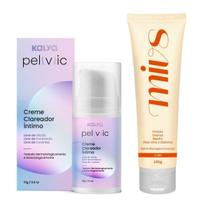 Creme Clareador Virilha Axila Gel Deslizant Mivs Aloe Vera
