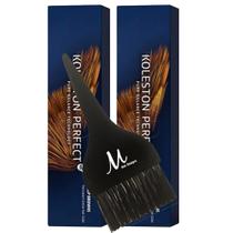 Creme Colorante para Cabelo M Hair Designs Koleston 4/75 Castanho