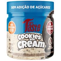 Creme com Whey Protein e CoQ10 sabor Cookies And Cream - Mrs Taste