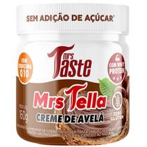 Creme com Whey Protein e CoQ10 sabor Creme de Avelã - Mrs Taste Creme com Whey Protein e CoQ10 sabor Creme de Avelã - Mrs Taste