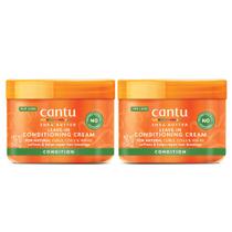 Creme condicionador Cantu Leave-In com manteiga de karité pura 360ml