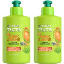 Creme Condicionador Leave-In Garnier Fructis Sleek & Shine - Liso e Brilhante