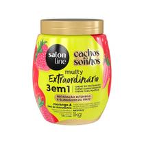 Creme Condicionante Multy Maravilhas 3 em 1 Morango 1kg Salon Line