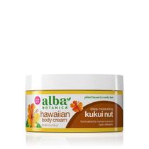 Creme corporal Alba Botanica Hawaiian Deep Moisturizing Kukui Nut