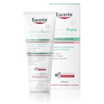 Creme Corporal Antiacne Eucerin DermoPure Efeito Triplo 200ml AntiOleosidade, AntiManchas, Thiamidol Creme Corporal Antiacne Eucerin DermoPure Efeito Triplo 200ml AntiOleosidade, AntiManchas, Thiamidol