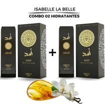 Creme Corporal Árabe Asad 200ml Fragância Amadeirada Kit Com 02 Unidades