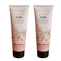 Creme corporal Bath & Body Works Aromaterapy Love Rose Vanilla