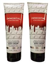 Creme corporal Bath & Body Works Immortal, 240 ml, pacote com 2