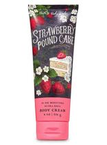 Creme Corporal Bath & Body Works Strawberry Pound Cake - 240ml