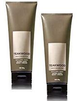 Creme Corporal Bath & Body Works Teakwood Masculino - 240ml