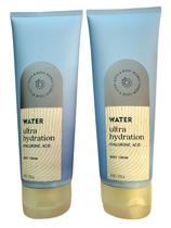 Creme corporal Bath & Body Works Water Ultra Hydration 240mL x 2