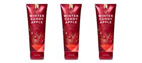 Creme corporal Bath & Body Works Winter Candy Apple 240 ml x3
