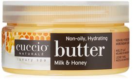 Creme Corporal Cuccio Naturale Butter Blends Leite e Mel 240mL