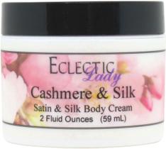 Creme corporal Eclectic Lady Cashmere and Silk 60 ml de manteiga de karité