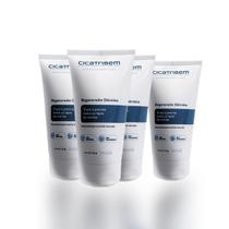 Creme Corporal Hidratante Anti Estrias 150g Creme para Estrias, Reduz Marcas Estria Pele - Cicatribem - 4 Unidades