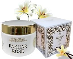 Creme Corporal Hidratante Fakhar Rose Isabelle La Belle Pote