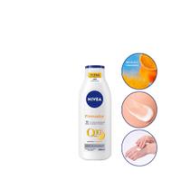 Creme Corporal Hidratante Firmador Q10 Nívea Vitamina C 200ml Para Flacidez