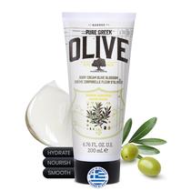 Creme corporal KORRES Olive Blossom com 200mL de azeite grego