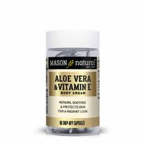 Creme Corporal MASON NATURAL Aloe Vera e Vitamina E 60 cápsulas