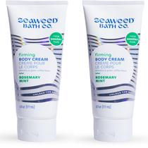 Creme corporal Seaweed Bath Co. Menta reafirmante com alecrim 180mL x2
