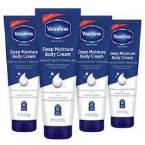 Creme corporal Vaseline Intensive Care Deep Moisture 250mL x4