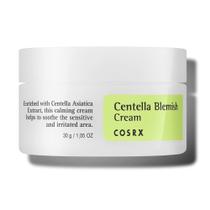 Creme COSRX Centella Blemish 30 ml, crueldade vegana, sem parabenos