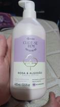 creme cuide bem rosa e slgodao