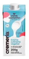 Creme Culinário Leite Vegetal Cremeria a Base de Amêndoa Tal da Castanha 200g