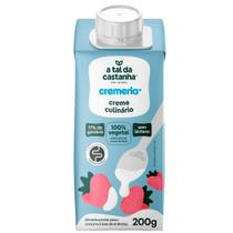 Creme Culinário Vegetal Cremeria 200 Ml - A Tal da Castanha Creme Culinário Vegetal Cremeria 200 Ml - A Tal da Castanha
