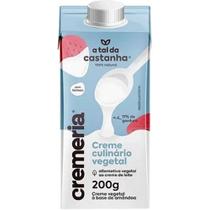 Creme Culinário Vegetal Cremeria A Tal da Castanha 200g Creme Culinário Vegetal Cremeria A Tal da Castanha 200g