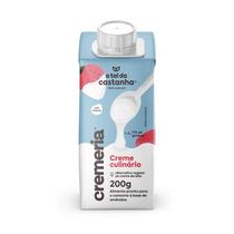 Creme Culinário Vegetal Cremeria A Tal da Castanha 200ml Creme Culinário Vegetal Cremeria A Tal da Castanha 200ml